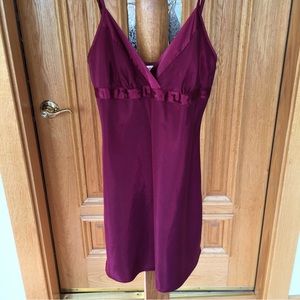 Victoria’s Secret missy’s empire waist slip nightgown dress satin size S